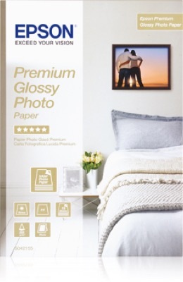 Epson Premium Glossy Photo Paper, A4, 255g, 15 lap