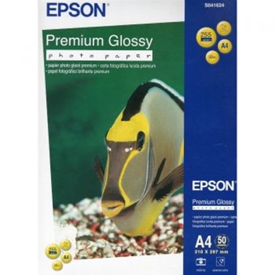 Epson Premium Glossy Photo Paper, A4, 255g, 50 lap