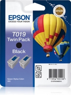 Eredeti Epson T019 dupla fekete patron