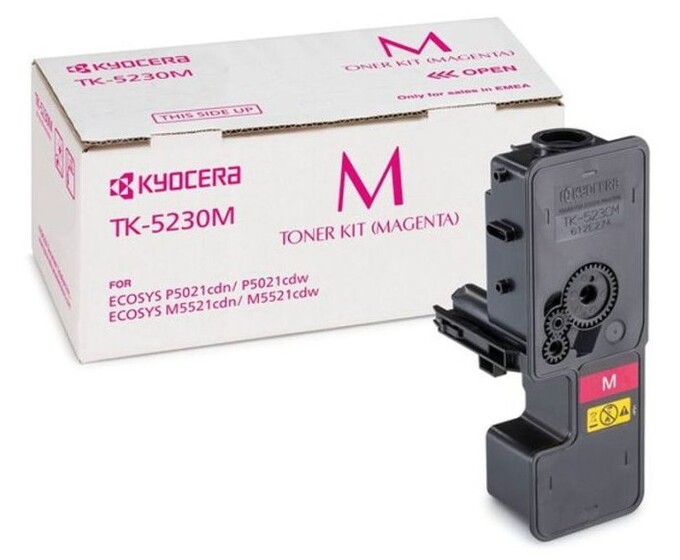 Kyocera TK-5230M nagy kapacitású magenta toner (1T02R9BNL0) eredeti