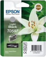 Eredeti Epson T0597 szürke patron