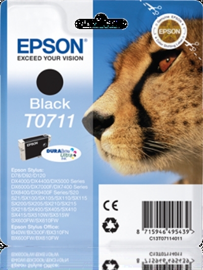 Eredeti Epson T0711 fekete patron