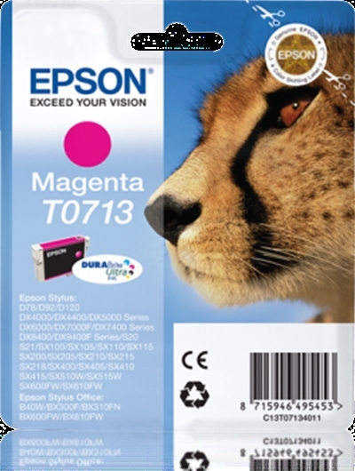 Eredeti Epson T0713 magenta patron