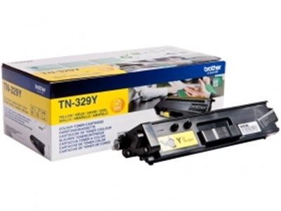 Eredeti Brother TN-329Y sárga toner