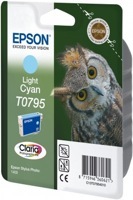 Eredeti Epson T0795 világos ciánkék patron