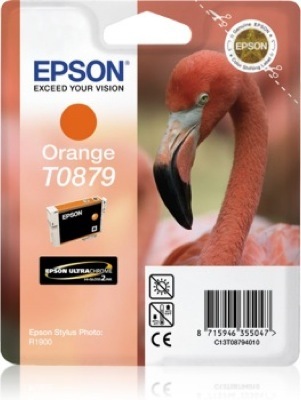 Eredeti Epson T0879 narancs patron