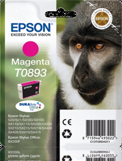 Eredeti Epson T0893 magenta patron