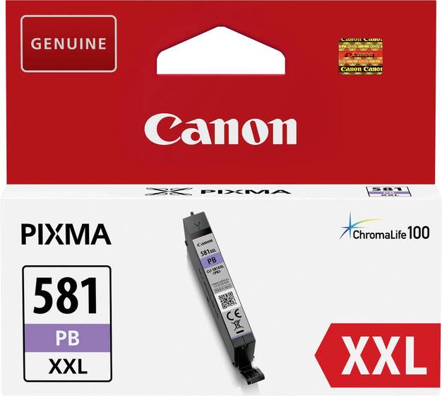 Canon CLI-581PB XXL extra nagy kapacitású foto-kék patron (1999C001) eredeti