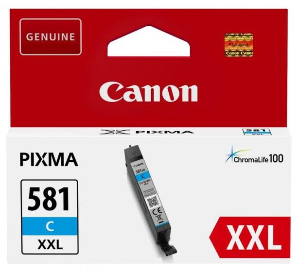 Canon CLI-581C XXL extra nagy kapacitású ciánkék patron (1995C001) eredeti