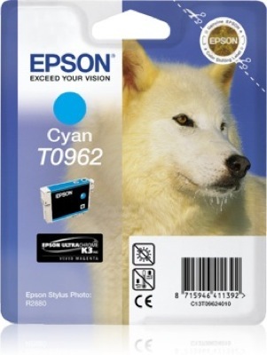 Eredeti Epson T096 ciánkék patron