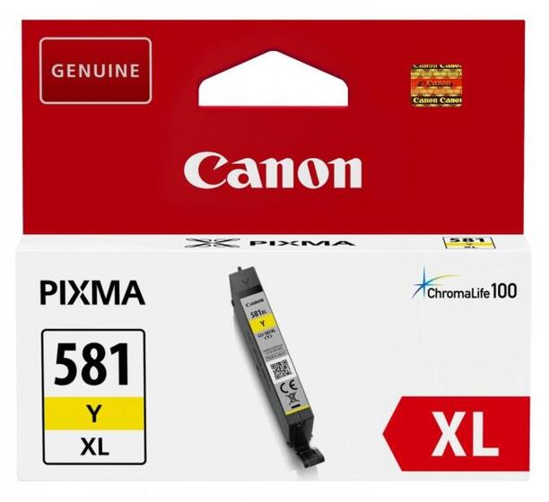 Canon CLI-581Y XL nagy kapacitású sárga patron (2051C001) eredeti