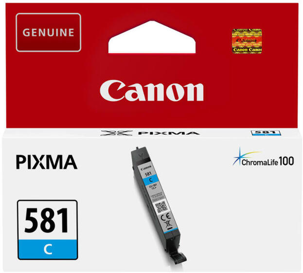 Canon CLI-581C ciánkék patron (2103C001) eredeti