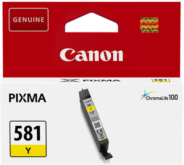 Canon CLI-581Y sárga patron (2105C001) eredeti