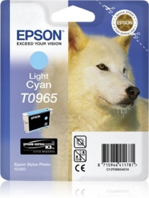 Eredeti Epson T096 világos-ciánkék patron