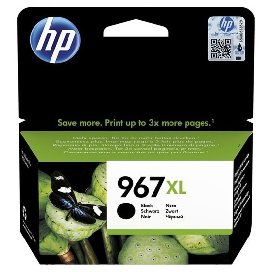 HP 967XL nagy kapacitású fekete patron (3JA31AE) eredeti