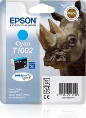 Eredeti Epson T1002 ciánkék patron