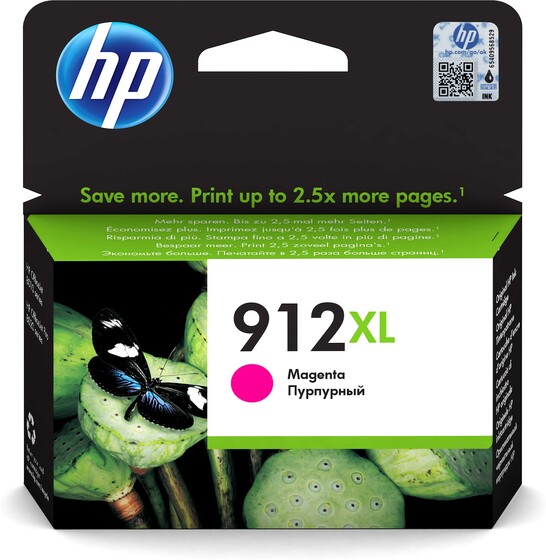 HP 912XL nagy kapacitású magenta patron (3YL82AE) eredeti
