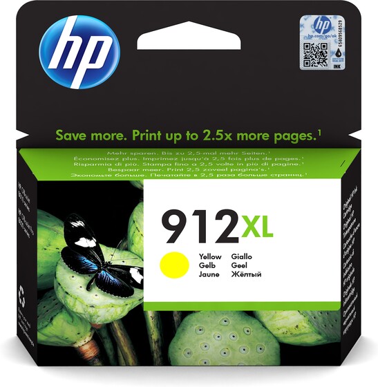 HP 912XL nagy kapacitású sárga patron (3YL83AE) eredeti