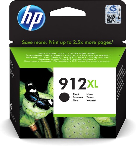 HP 912XL nagy kapacitású fekete patron (3YL84AE) eredeti