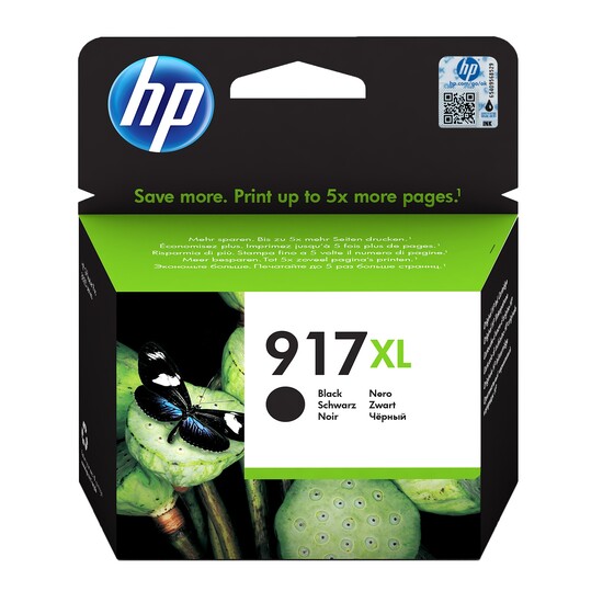 HP 917XL nagy kapacitású fekete patron (3YL85AE) eredeti