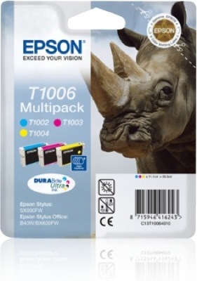 Eredeti Epson T1006 multipack (három színű)
