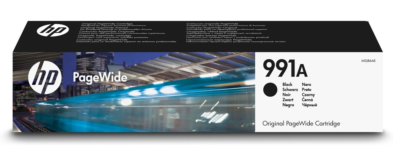 HP 991A fekete PageWide patron (M0J86AE) eredeti