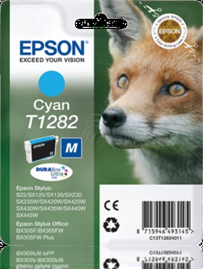 Eredeti Epson T1282 ciánkék patron