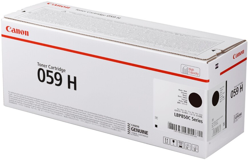 Canon 059H nagy kapacitású fekete toner (3627C001) eredeti