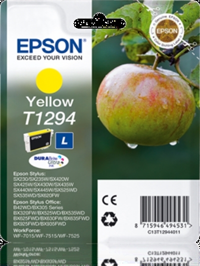 Eredeti Epson T1294 sárga patron