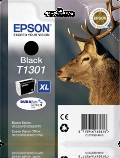 Eredeti Epson T1301 fekete patron