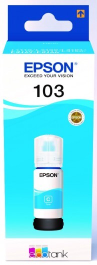 Eredeti Epson 103 ciánkék tinta