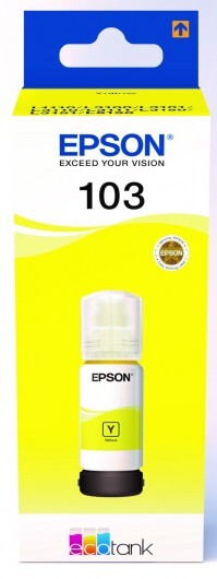Eredeti Epson 103 sárga tinta