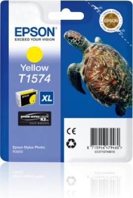 Eredeti Epson T1574 sárga patron