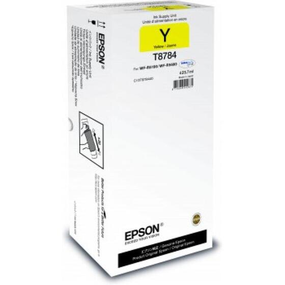 Eredeti Epson T8784 sárga patron