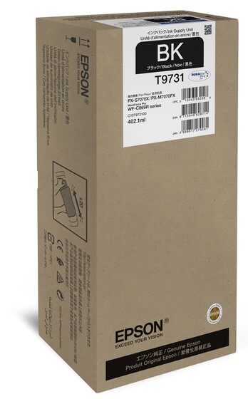Eredeti Epson T9731 nagy kapacitású fekete patron
