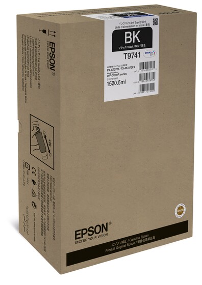 Eredeti Epson T9741 extra nagy kapacitású fekete patron