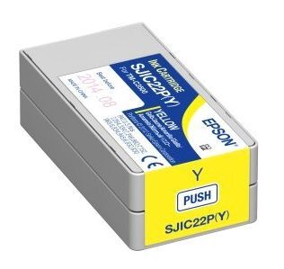 Eredeti Epson SJIC22P(Y) sárga patron