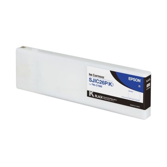 Eredeti Epson SJIC26P(K) fekete patron