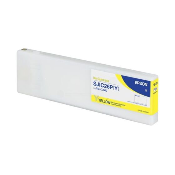 Eredeti Epson SJIC26P(Y) sárga patron