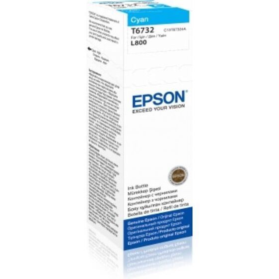 Eredeti Epson T6732 ciánkék tinta