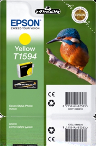 Eredeti Epson T1594 sárga patron