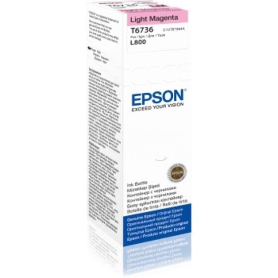 Eredeti Epson T6736 világos magenta tinta