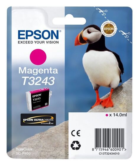 Eredeti Epson T3243 magenta patron