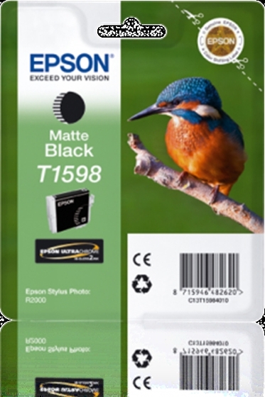 Eredeti Epson T1598 matt fekete patron
