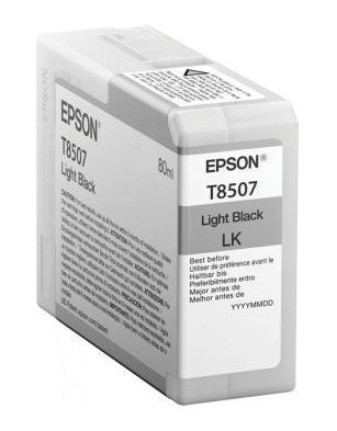 Eredeti Epson T8507 világos fekete patron