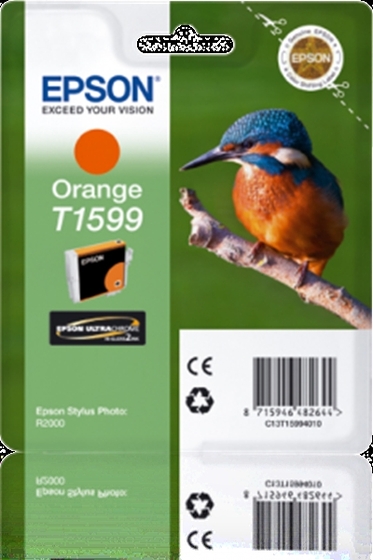Eredeti Epson T1599 narancssárga patron
