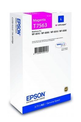 Eredeti Epson T7563 magenta patron