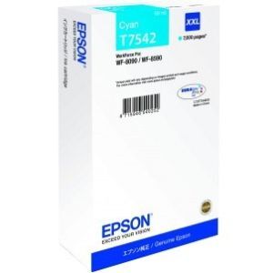 Eredeti Epson T7542 extra nagy kapacitású ciánkék patron