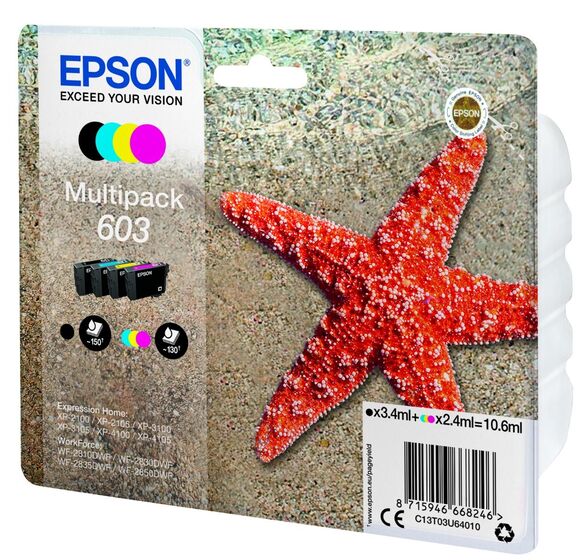 Eredeti Epson 603 multipack (4 szín)