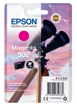 Eredeti Epson 502 magenta patron